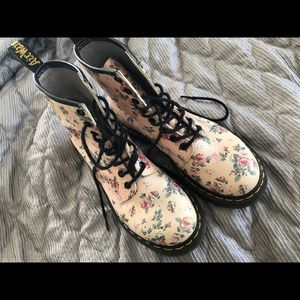 Rare Floral Doc Martens!
